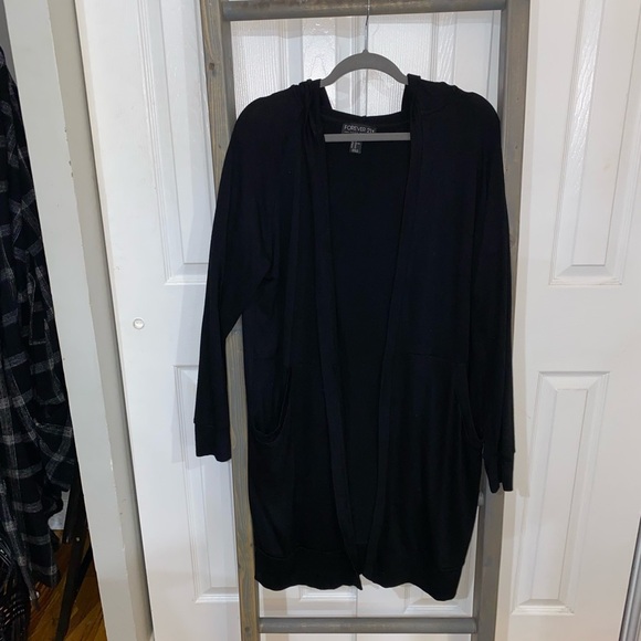 forever 21 + black cardigan - Picture 1 of 9